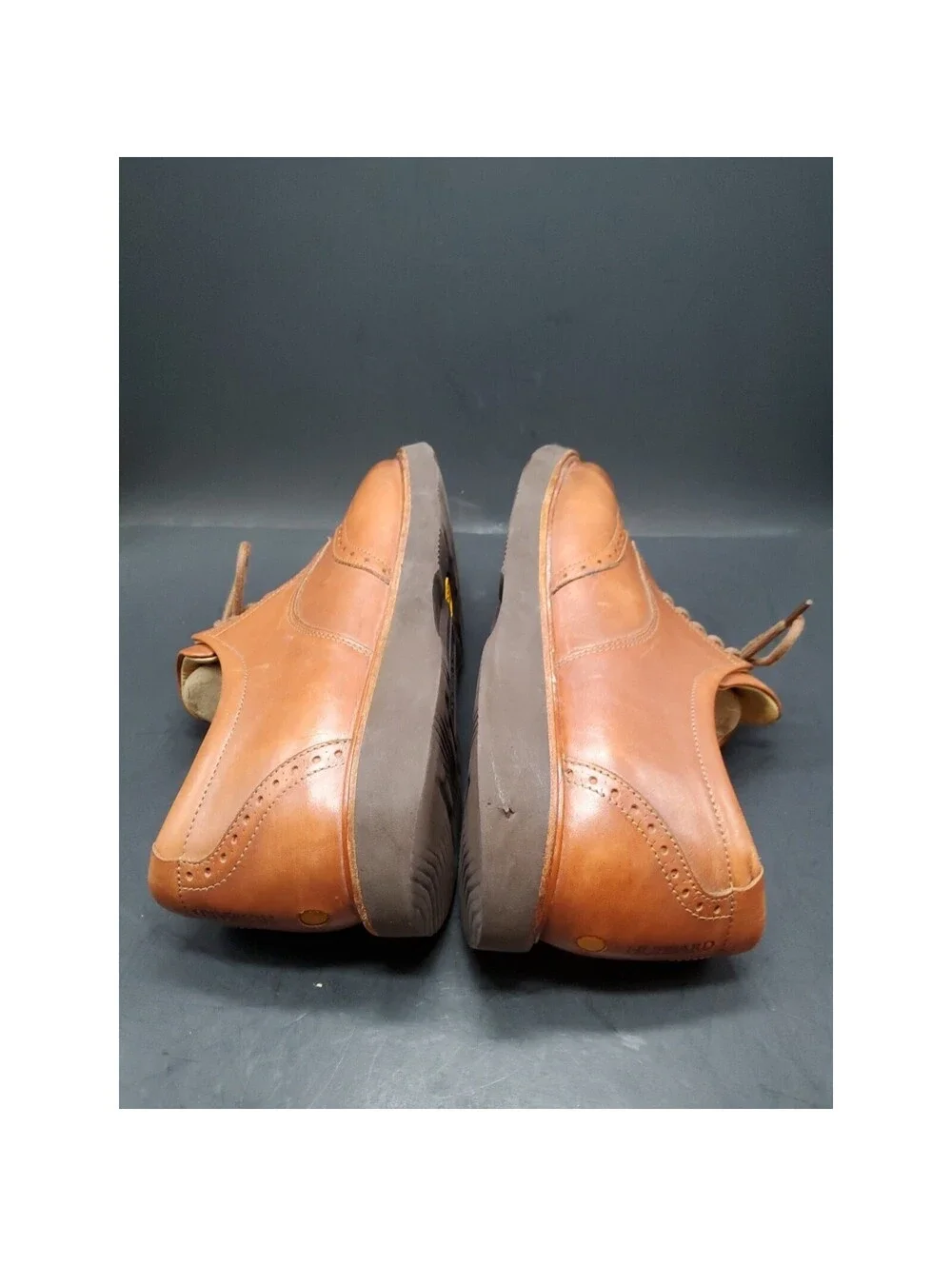 Samuel Hubbard Shoes ‘Tipping Point’ Brown Leather Wingtip Dress Men's Sz 12